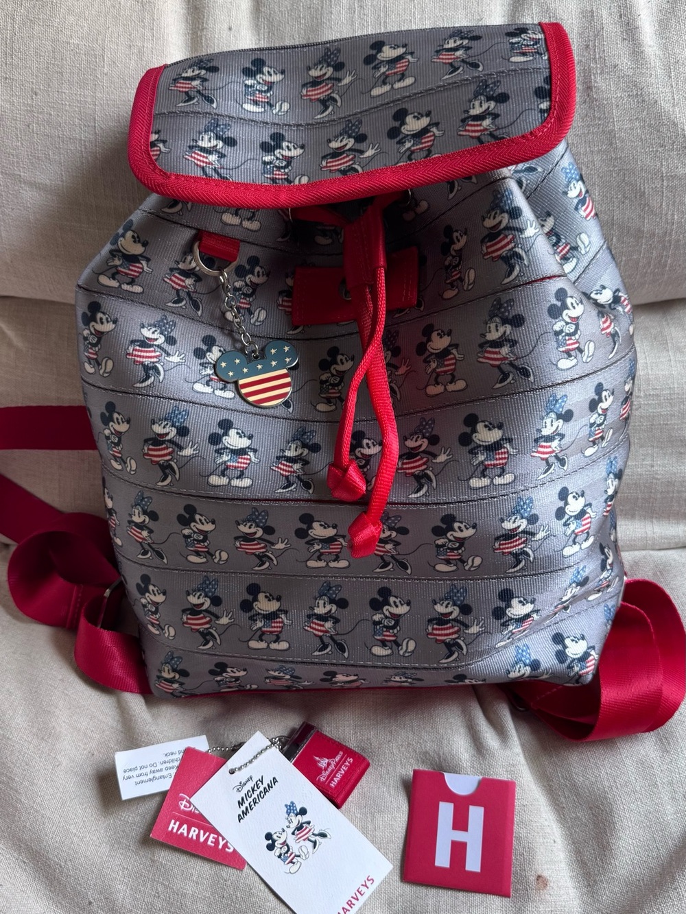 Harveys Disney Mickey Americana backpack